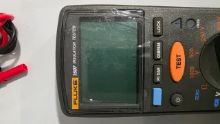 Medidor Aislamiento Fluke 1507 impoluto.