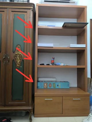 GRATIS Estantería grande marrón