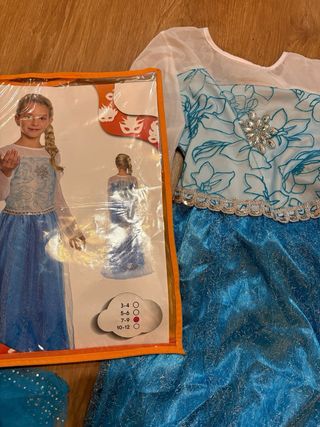 Disfraz Princesa Hielo Talla 7-9 años