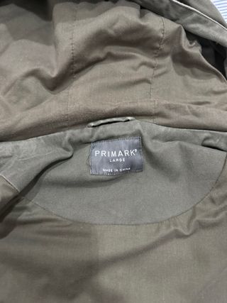 Parka Verde Primark Talla L