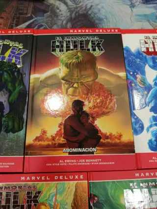 Marvel Deluxe: El inmortal Hulk tomos del 1 al 5
