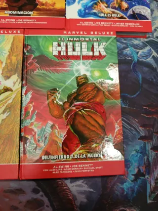 Marvel Deluxe: El inmortal Hulk tomos del 1 al 5