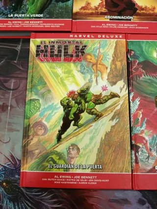 Marvel Deluxe: El inmortal Hulk tomos del 1 al 5