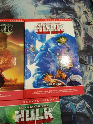 Marvel Deluxe: El inmortal Hulk tomos del 1 al 5