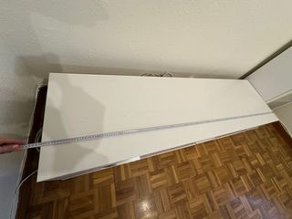 Mueble bajo TV 3 cajones blanco