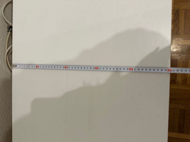 Mueble bajo TV 3 cajones blanco