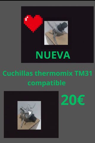 CUCHILLAS NUEVAS TM31 THERMOMIX COMPATIBLE