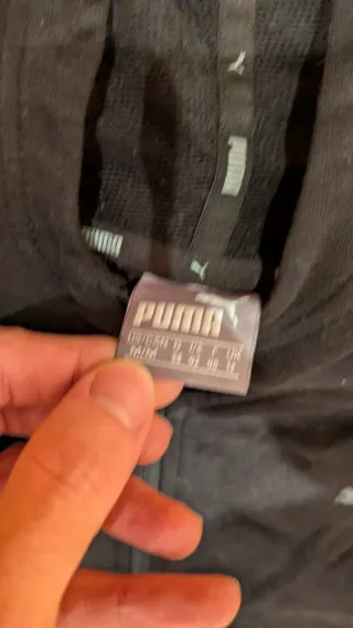 Sudadera Puma Mujer Cremallera Negra