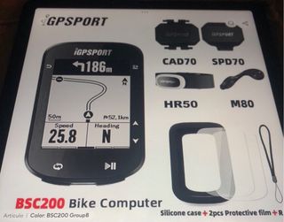 NUEVO iGPSPORT BSC200 SENSORES BANDA PECHO.
