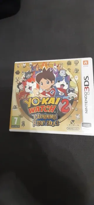 Pack 3DS: Yo-Kai Watch 2, IB, Chibi Robo + funda
