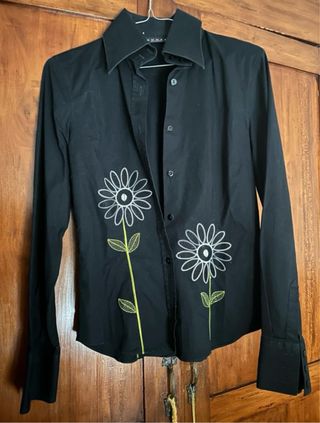 Camicia Annex ricamo fiori