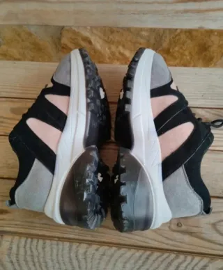 Zapatillas Chunky grises y rosas Nuevas T.35