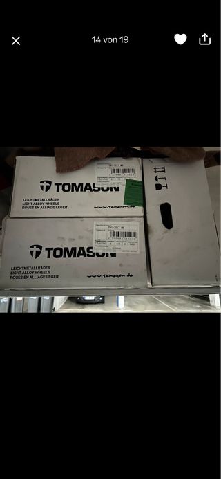 Llantas Tomason Negras