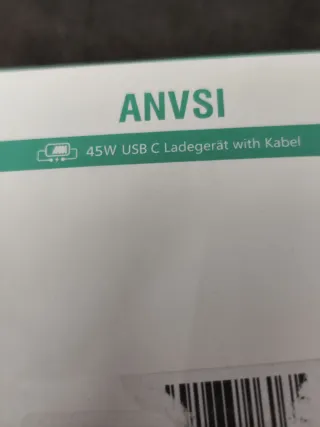 4 Cargadores USB-C ANVSI 45W