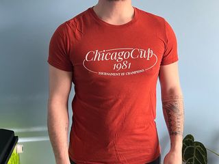 T-shirt Chicago Cup 1981 S
