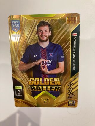 Cromo Panini FIFA 365 Golden Baller