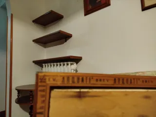 Quadro paesaggio con mulino ad acqua