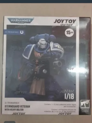Figura Joytoy Warhammer 40k Ultramarines 1/18