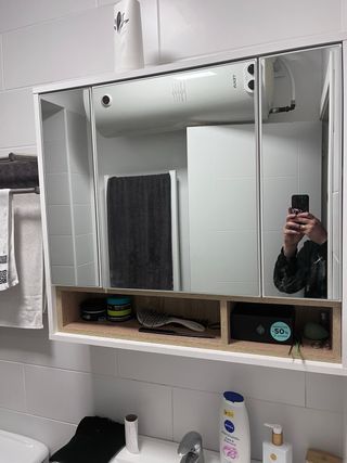 Mueble baño estilo nórdico