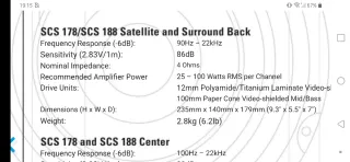 Altavoces JBL SCS-178 (Pareja)
