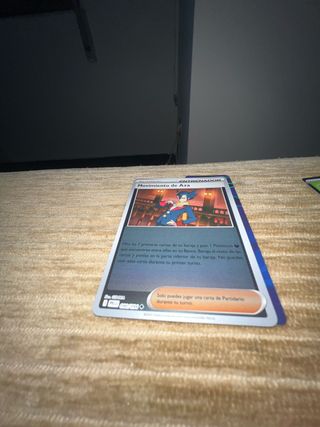 Carta Pokémon Entrenador Movimiento de Aza