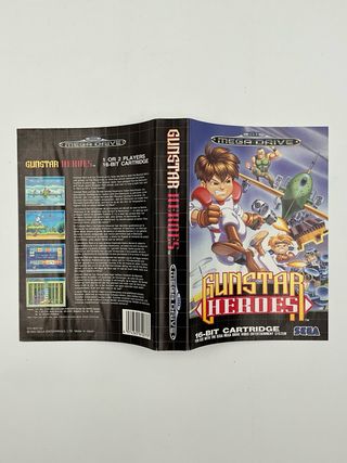 Gunstar Heroes sega Mega Drive