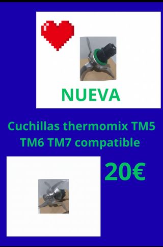 CUCHILLAS NUEVA TM5 TM6 TM7 THERMOMIX  COMPLATIBLE