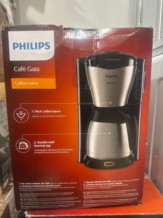 Cafetera Philips Café Gaia con jarra térmica