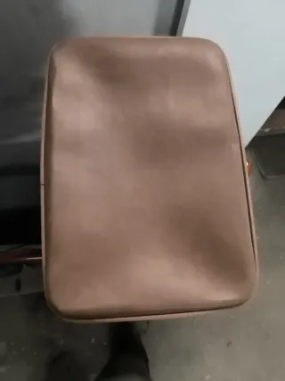 Maletín Vintage Cuero Genuino 70s-80s regalo otra