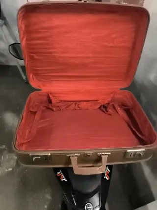 Maletín Vintage Cuero Genuino 70s-80s regalo otra