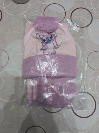 Conjunto Gorro, Bufanda y Guantes Lilo & Stitch