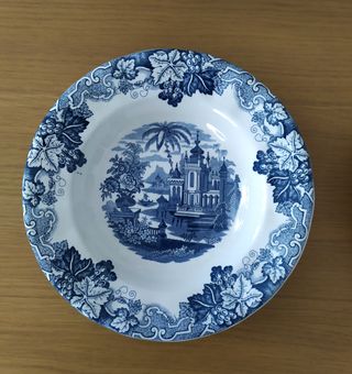 Platos La Cartuja de Sevilla (5 hondos y 5 llanos)