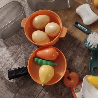 Set Cucinetta Bambini: Cibo e Accessori