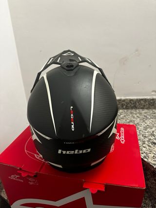 Casco Enduro Hebo HMX-C01 Negro