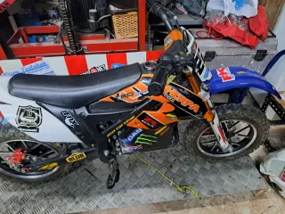 Moto infantil eléctrica Sherpa Motocross