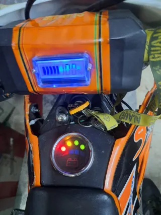 Moto infantil eléctrica Sherpa Motocross