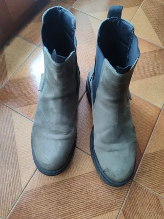 Stivaletti ecopelle Lumberjack color tortora