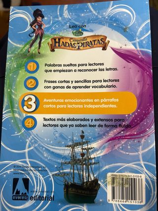 Campanilla. Hadas y Piratas. Nivel 3