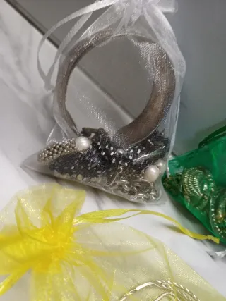 Set gioielli argento e oro