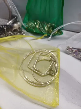 Set gioielli argento e oro