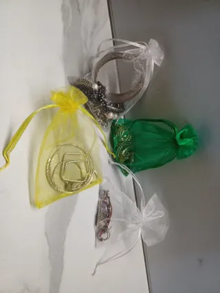 Set gioielli argento e oro