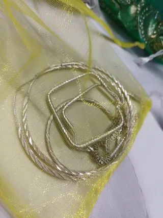 Set gioielli argento e oro