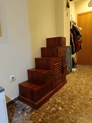 Mueble Escalera Madera