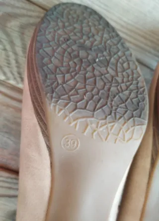 Zapatos Urbanitas Piel Confort beige T39