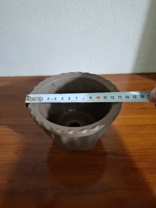 Vaso bonsai terracota sem esmalte