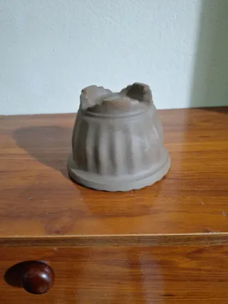 Vaso bonsai terracota sem esmalte