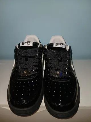 Zapatillas BAPESTA Negras y Blancas