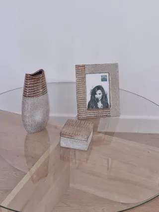 Set trucco argentato e bronzo