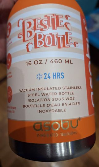 Borraccia termica Asobu panda rosso - nuova