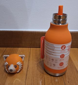 Borraccia termica Asobu panda rosso - nuova